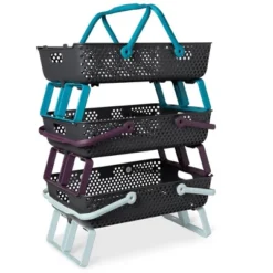 Gardener's Supply Company Multipurpose Garden Basket | Large Mod Hod For Carrying, Collecting, And Cleaning Vegetable Harvest | Farmers Market Basket -Sunnydaze Decor Store GUEST 02b4fd56 c639 4733 ae84 7f8badcd88e5