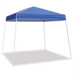 Z-Shade Angled Leg Canopy Tent With Push Button Locking System And 4 Pack Of 5 Pound Plastic Concrete Filled Leg Weight Plates, Blue 6 Z-Shade Angled Leg Canopy Tent With Push Button Locking System And 4 Pack Of 5 Pound Plastic Concrete Filled Leg Weight Plates, Blue -Sunnydaze Decor Store GUEST 042ae415 445f 4628 9cdc 50b84f5e06ab