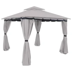 Sunnydaze Decor Sunnydaze Soft Top Rectangle Patio Gazebo With Screens And Privacy Walls For Backyard, Garden Or Deck 21 Sunnydaze Decor Sunnydaze Soft Top Rectangle Patio Gazebo With Screens And Privacy Walls For Backyard, Garden Or Deck -Sunnydaze Decor Store GUEST 0491a1ff aaa4 4720 973a 58f1708a1fc0