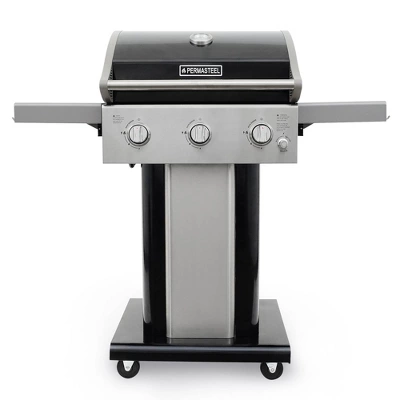 Permasteel 3-Burner Gas Grill With Foldable Side Tables 7 Permasteel 3-Burner Gas Grill With Foldable Side Tables - Image 7