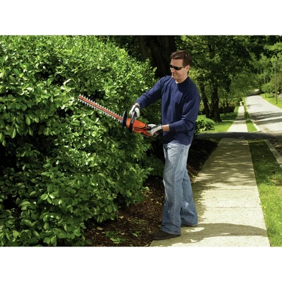 Black & Decker 20V MAX Cordless Lithium-Ion 22" Dual Action Hedge Trimmer (Tool Only) 4 Black & Decker 20V MAX Cordless Lithium-Ion 22" Dual Action Hedge Trimmer (Tool Only) - Image 4