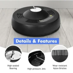 Costway 16'' Pressure Washer Surface Cleaner Attachment W/ 2 Extension Wand -Sunnydaze Decor Store GUEST 0744b65c 535d 4859 b1a8 8f74012831b2