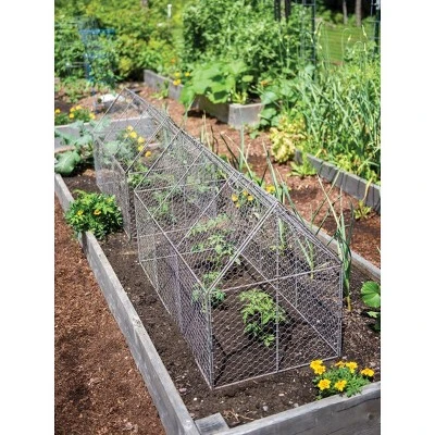 Gardener’s Supply Company Chicken Wire Crop Coop | Protection Against Birds And Wild Animals | Rust- Resistant With Easy-Access Roof Panel For Quick 2 Gardener’s Supply Company Chicken Wire Crop Coop | Protection Against Birds And Wild Animals | Rust- Resistant With Easy-Access Roof Panel For Quick - Image 2
