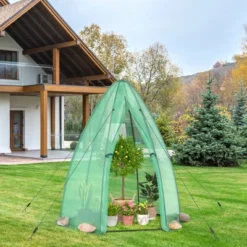 Costway 5.5'x 5.5'x 6' Portable Mini Garden Greenhouse With Window & Roll-up Zippered Door 12 Costway 5.5'x 5.5'x 6' Portable Mini Garden Greenhouse With Window & Roll-up Zippered Door -Sunnydaze Decor Store GUEST 08ecd5a1 d585 406b b1b9 e496274226ab