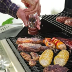 Grill Boss GBC1449M Outdoor BBQ 4 Burner Propane Gas Grill For Barbecue Cooking With Side Burner, Lid, Wheels, Shelves, & Bottle Opener, Black 7 Grill Boss GBC1449M Outdoor BBQ 4 Burner Propane Gas Grill For Barbecue Cooking With Side Burner, Lid, Wheels, Shelves, & Bottle Opener, Black -Sunnydaze Decor Store GUEST 09333a5f 8ec7 4c4a 88ae 7d913dbeb164