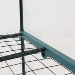 Sunnydaze Decor Sunnydaze Outdoor Portable Growing Rack 2-Tier Greenhouse With PVC Roll-Up Door - 2 Shelves - Clear -Sunnydaze Decor Store GUEST 0a9a97e6 d705 44b9 9f36 4c73967bf50a