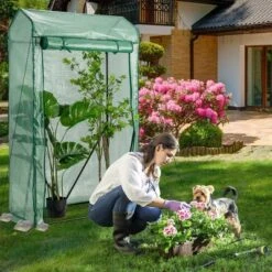 Costway 39'' X 20'' X 67'' Walk-in Garden Greenhouse Hot House Tomato Plant Warm House -Sunnydaze Decor Store GUEST 0aa22169 6671 4f1a bfef 49fc81d1a350