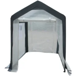 Spring Gardener Gable Enclosed UV Resistant Walk In Outdoor Garden Greenhouse With Screened Roll Up Windows And Fabric Cover -Sunnydaze Decor Store GUEST 0c32b442 7773 44d0 bbc8 b344a8ce5f8c