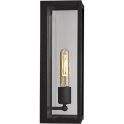 John Timberland Modern Industrial Outdoor Wall Light Fixture Sand Black 14 1/4" Clear Glass For Exterior House Porch Patio Outside 12 John Timberland Modern Industrial Outdoor Wall Light Fixture Sand Black 14 1/4" Clear Glass For Exterior House Porch Patio Outside -Sunnydaze Decor Store GUEST 0c516538 9000 442d b446 2e02dd7c3ebf
