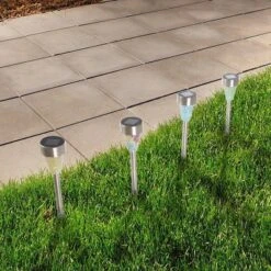 Nature Spring Solar Mosaic Battery-Operated Stainless Steel LED Light For Outdoor Landscapes, Patios, And Pathways - Gray 7 Nature Spring Solar Mosaic Battery-Operated Stainless Steel LED Light For Outdoor Landscapes, Patios, And Pathways - Gray -Sunnydaze Decor Store GUEST 0cecf5c8 1a34 4c99 8b2c 185da7053c9d