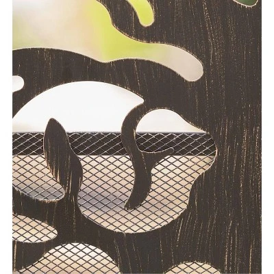 Plow & Hearth - Arched Metal Weather-Resistant Garden Gate With Symbolic Tree Of Life Design 2 Plow & Hearth - Arched Metal Weather-Resistant Garden Gate With Symbolic Tree Of Life Design - Image 2