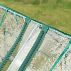Gardenised Green Outdoor Waterproof Portable Plant Greenhouse With 2 Clear Zippered Windows -Sunnydaze Decor Store GUEST 0d767458 445e 4974 be48 c7ec80448eab