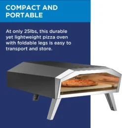 Westinghouse Gas-Powered Artisan Outdoor Pizza Oven - Stainless Steel Portable Pizza Ovens -Sunnydaze Decor Store GUEST 0fe8504e a9e0 4637 a46c 55db57a8f26e