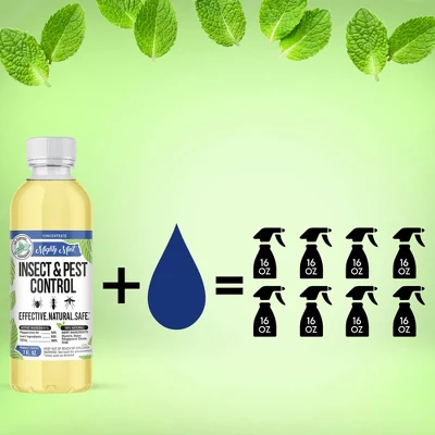 Mighty Mint Insect & Pest Control Concentrate - 7oz 1 Mighty Mint Insect & Pest Control Concentrate - 7oz