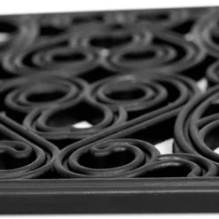 BirdRock Home Rubber Stepping Stone Tiles - 12 X 12" - Set Of 3 - Black -Sunnydaze Decor Store GUEST 121e476b 9463 4fc3 91c5 b888a207068f