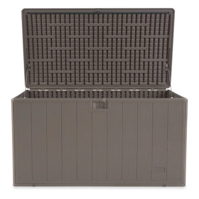 Plastic Development Group Weather-Resistant Resin Outdoor Storage Patio Deck Box With Soft-Close Lid 4 Plastic Development Group Weather-Resistant Resin Outdoor Storage Patio Deck Box With Soft-Close Lid - Image 4