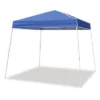 Z-Shade 12 X 12 Foot Instant Shade Outdoor Canopy Tent With Adjustable Legs And 4 Pack Of Z-Shade Wrap-Around Leg Weight Bags, Blue