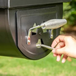 Captiva Designs E02GR016 16" Offset Charcoal Smoke - Black 22 Captiva Designs E02GR016 16" Offset Charcoal Smoke - Black -Sunnydaze Decor Store GUEST 13504ef1 cb9b 4d14 a0e5 8a63c60c8fcb