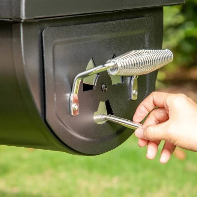 Captiva Designs E02GR016 16" Offset Charcoal Smoke - Black 10 Captiva Designs E02GR016 16" Offset Charcoal Smoke - Black - Image 10