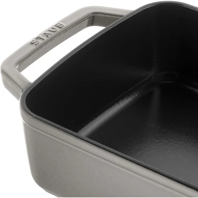 STAUB Cast Iron 12-inch X 8-inch Roasting Pan 1 STAUB Cast Iron 12-inch X 8-inch Roasting Pan