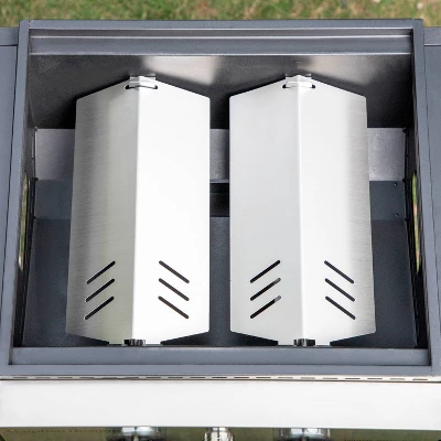 Captiva Designs E02GR010 2-Burner Propane Gas Flat Top Grill And Griddle - Black 7 Captiva Designs E02GR010 2-Burner Propane Gas Flat Top Grill And Griddle - Black - Image 7