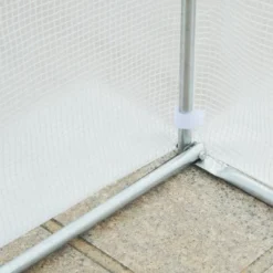 Outsunny 11.5' X 9.8' X 6.5' Outdoor Walk-In Tunnel Greenhouse Hot House With Roll-up Windows, Zippered Door, PE Cover, White 10 Outsunny 11.5' X 9.8' X 6.5' Outdoor Walk-In Tunnel Greenhouse Hot House With Roll-up Windows, Zippered Door, PE Cover, White -Sunnydaze Decor Store GUEST 1501367b ddcb 41f9 bdda 23902f65beca