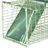 Little Giant LT1 18 Inch Galvanized Wire Mesh And Reinforced Steel Live Trap With Single Door Entry For Human And Secure Animal Removal