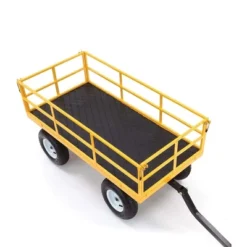 Gorilla Carts 1200lbs. Capacity Industrial Steel Utility Wagon With Removable Sides And 2 In 1 Handle For Towing - Yellow (GOR1201B) 6 Gorilla Carts 1200lbs. Capacity Industrial Steel Utility Wagon With Removable Sides And 2 In 1 Handle For Towing - Yellow (GOR1201B) -Sunnydaze Decor Store GUEST 15d65ce2 7345 4556 9367 5cd8c911e227