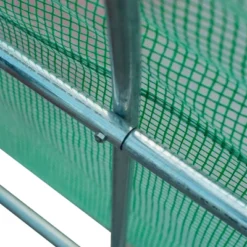 Outsunny 26' X 10' X 7' Outdoor Walk-In Tunnel Greenhouse With Roll-up Windows & Zippered Door, Steel Frame, & PE Cover 9 Outsunny 26' X 10' X 7' Outdoor Walk-In Tunnel Greenhouse With Roll-up Windows & Zippered Door, Steel Frame, & PE Cover -Sunnydaze Decor Store GUEST 1648c195 6b4d 4df4 b567 dee30dcd32f7