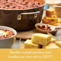 Ayesha Curry Home Collection Nonstick Frying Pan / Fry Pan / Skillet - 9.25 Inch, Brown 7 Ayesha Curry Home Collection Nonstick Frying Pan / Fry Pan / Skillet - 9.25 Inch, Brown -Sunnydaze Decor Store GUEST 181787c1 caa3 496b 823f 5abc4a518700