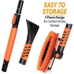 Zone Tech Ice Scraper And Extendable Brush 360° Snow Brush Head For Car Windshield Flexible Arm Ice Scraper Tool Snow Removal -Sunnydaze Decor Store GUEST 18f7f7f0 13b0 4e1a 8d7e f6aa55fb7d19