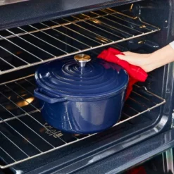 T-Fal 6qt Enameled Cast Iron Dutch Oven -Sunnydaze Decor Store GUEST 1956d792 14ad 4a21 95d2 8cfbf884b7b7