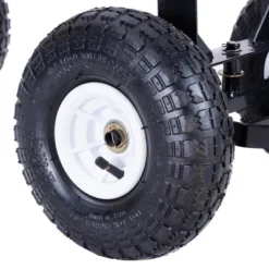 Costway Heavy Duty Lawn Garden Utility Cart Wagon Wheelbarrow Steel Trailer 16 Costway Heavy Duty Lawn Garden Utility Cart Wagon Wheelbarrow Steel Trailer -Sunnydaze Decor Store GUEST 1b9203a3 5a52 42b9 80f9 e61c2a6c92b2