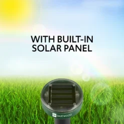 Dartwood Outdoor Solar Ultrasonic Pest And Mole Repellent For Groundhogs, Rats, Mice, Snakes In Your Gardens, Lawns And Yards (2 Pack) -Sunnydaze Decor Store GUEST 1b9279fc cfa3 4893 8dcd aa52ac62d649