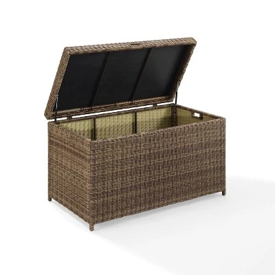 Bradenton Outdoor Wicker Storage Bin - Crosley 6 Bradenton Outdoor Wicker Storage Bin - Crosley - Image 6