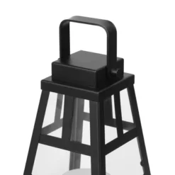 16" Novogratz X Globe Diana Outdoor Wall Sconce Matte Black (Includes LED Light Bulb) - Globe Electric -Sunnydaze Decor Store GUEST 1cd6bcdb 632c 491d 9f94 9c77f488b7ba