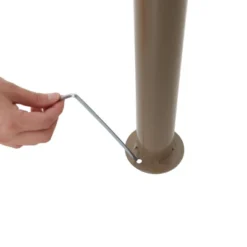 10' X 10' Outdoor Garden Gazebo With Skirts Tent Canopy Beige - Captiva Designs -Sunnydaze Decor Store GUEST 1d1d26b7 61bb 4770 8502 9a8302206da6