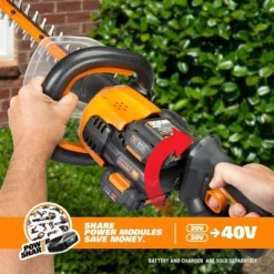 Worx WG284.9 40V Power Share 24" Cordless Hedge Trimmer (Tool Only) -Sunnydaze Decor Store GUEST 1d8bf62c f12e 47e8 9165 d35d2c112b14