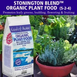 Coast Of Maine OMRI Listed Organic Stonington Blend Plant Food Compost Potting Soil Blend For Container Gardens And Flower Pots, 4 Pound Bag (2 Pack) -Sunnydaze Decor Store GUEST 1ea81114 c1f9 4e03 8250 7173b83f38f0