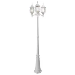 Noma Triple-Head Outdoor Weather Resistant Lamp Post Lantern W/ Real Glass 8 Noma Triple-Head Outdoor Weather Resistant Lamp Post Lantern W/ Real Glass -Sunnydaze Decor Store GUEST 1f4f0193 2eb7 4fc7 8f0f 6df865fd8818