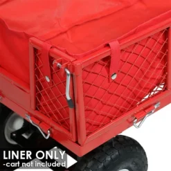 Sunnydaze Decor Sunnydaze Outdoor Lawn And Garden Weather-Resistant Heavy-Duty Polyester Utility Wagon Cart Protective Liner -Sunnydaze Decor Store GUEST 1f62ff17 f3db 402c 8664 5a4707872e22