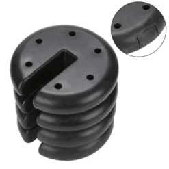 Z-Shade ZSCIRWTS-4 Black Durable Plastic Coated 5 Pound Circular Cement Core Canopy Shade Tent Outdoor Weight Plates, Set Of 4 7 Z-Shade ZSCIRWTS-4 Black Durable Plastic Coated 5 Pound Circular Cement Core Canopy Shade Tent Outdoor Weight Plates, Set Of 4 -Sunnydaze Decor Store GUEST 1fb75242 4fcb 41dc 9fbf 3159b8f73766