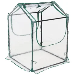 Sunnydaze Decor Sunnydaze Mini Greenhouse With 2 Zippered Side Doors - Clear 17 Sunnydaze Decor Sunnydaze Mini Greenhouse With 2 Zippered Side Doors - Clear -Sunnydaze Decor Store GUEST 1fc8dbd4 3d04 4686 b6bd 35a66449e2f3