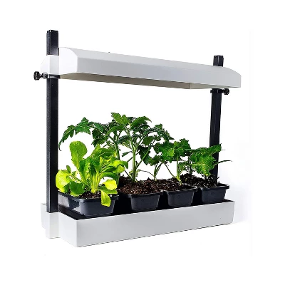 SunBlaster SL1600219 Growlight Micro Sized Complete LED Powered Indoor Garden Stand System, White 2 SunBlaster SL1600219 Growlight Micro Sized Complete LED Powered Indoor Garden Stand System, White - Image 2