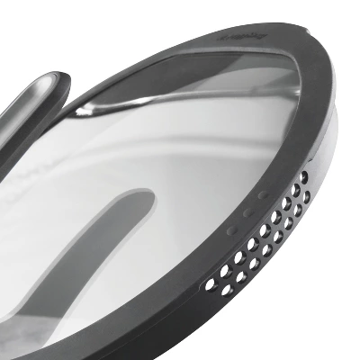 BergHOFF GEM Non-stick Two-Handled Sauté Pan, Glass Lid 1 BergHOFF GEM Non-stick Two-Handled Sauté Pan, Glass Lid