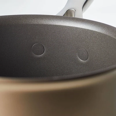 Anolon Ascend 3qt Hard Anodized Nonstick Saucepan With Lid Bronze 3 Anolon Ascend 3qt Hard Anodized Nonstick Saucepan With Lid Bronze - Image 3