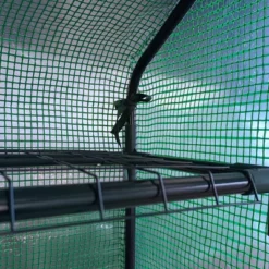 Outsunny Walk-in Greenhouse For Outdoors With Roll-up Zipper Door, 18 Shelves, PE Cover, Heavy Duty Humidity Seal, 95.25" X 70.75" X 82.75" 8 Outsunny Walk-in Greenhouse For Outdoors With Roll-up Zipper Door, 18 Shelves, PE Cover, Heavy Duty Humidity Seal, 95.25" X 70.75" X 82.75" -Sunnydaze Decor Store GUEST 210a35b0 1f33 4e49 810d 30ad22bc9ce1