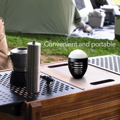 Dartwood Outdoor Bug Zapper - Waterproof, USB Rechargeable And Battery Powered Mosquito Killer, Insect Trap And Fly Swatter (2-4 Packs) 9 Dartwood Outdoor Bug Zapper - Waterproof, USB Rechargeable And Battery Powered Mosquito Killer, Insect Trap And Fly Swatter (2-4 Packs) - Image 9