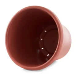 The HC Companies LIA20000E35 20 Inch Indoor/Outdoor Classic Plastic Flower Pot Container Garden Planter With Molded Rim & Drainage Holes, Terra Cotta -Sunnydaze Decor Store GUEST 22a7eb02 9985 4517 8e54 6d6bc0441852