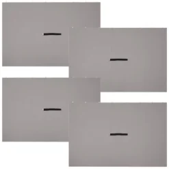 Sunnydaze Decor Sunnydaze Outdoor Gazebo 4-Piece Polyester Fabric Privacy Sidewall Set For 10' X 10' Gazebo - 80" H X 103" W -Sunnydaze Decor Store GUEST 22cdd7d0 5572 49e6 bbe6 9a5c6657a48d